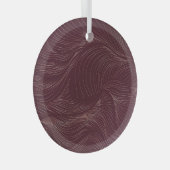 Golden Art Deco: Luxe  behang Glas Ornament (Voorkant Rechts)