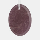 Golden Art Deco: Luxe  behang Glas Ornament (Voorkant links)