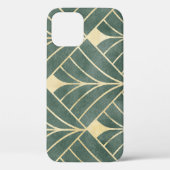 Golden Art Deco: luxe naadloze stijl Case-Mate iPhone Case (Achterkant)