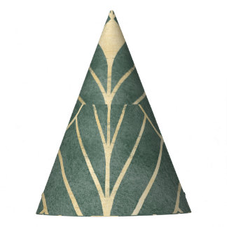 Golden Art Deco: luxe naadloze stijl Feesthoedjes