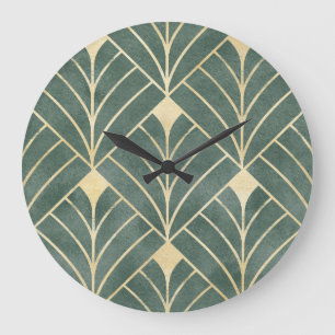 Golden Art Deco: luxe naadloze stijl Grote Klok