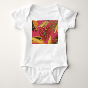 Golden Art Deco Natuur Behang Romper