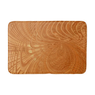 Golden Art Waves Badmat