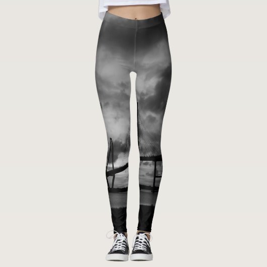 Golden Arthur Ravenel Pano Grayscale Leggings (Voorkant)
