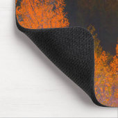 Golden Aspens boven de Snake-rivier op zonsonderga Muismat (Hoek)