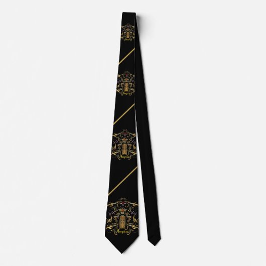 Golden Assyria-Stropdas Stropdas (Voorkant)