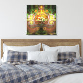 Golden Aum Dreams Canvas (Insitu (Slaapkamer))
