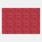 Golden Auspicious Clouds 2023 Chinees nieuwjaar Inpakpapier Vel (Voorkant 3)