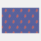 Golden Auspicious Clouds 2023 Chinees nieuwjaar Inpakpapier Vel (Voorkant)