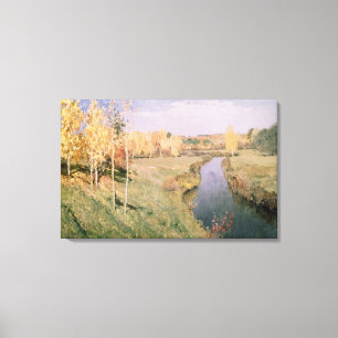Golden Autumn, 1895 Canvas Afdruk