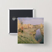 Golden Autumn, 1895 Vierkante Button 5,1 Cm (Voorkant /achterkant)