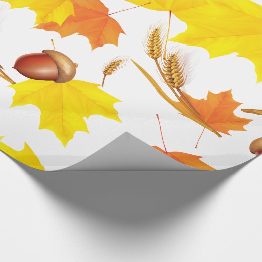 Golden Autumn Cadeaupapier (Hoek)