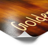 Golden Autumn Foto Afdruk (Hoek)