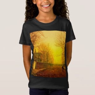 Golden Autumn John Atkinson Grimshaw T-shirt