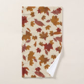 Golden Autumn lekt op Custom Color Cream Bad Handdoek (Handdoek)