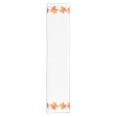 Golden Autumn Maple Leaves Korte Tafelloper (Voorkant)