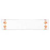 Golden Autumn Maple Leaves Korte Tafelloper (Horizontaal)