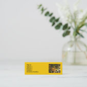 Golden Autumn Maples Mini Visitekaartje (Staand voorkant)