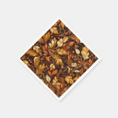 Golden Autumn Paper Servet (Hoek)