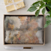 Golden Autumn River Decoupage Tissuepapier (Geschenk)