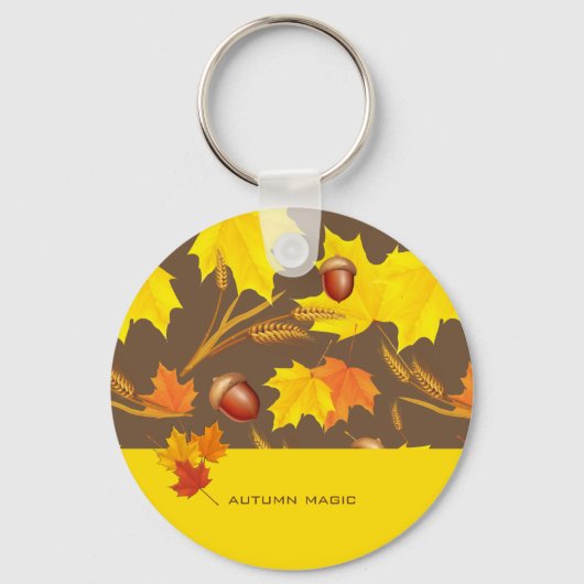 Golden Autumn Sleutelhanger (Voorkant)