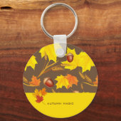 Golden Autumn Sleutelhanger (Voorkant)