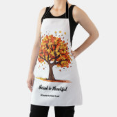 Golden Autumn Trees Happy Thanksgiving Greeting Schort (Insitu)