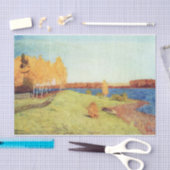 Golden Autumn van Isaac Levitan Tissue Paper Tissuepapier (Craft)