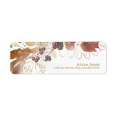 Golden Autumn Wedding Berries ID655 Etiket (Voorkant)