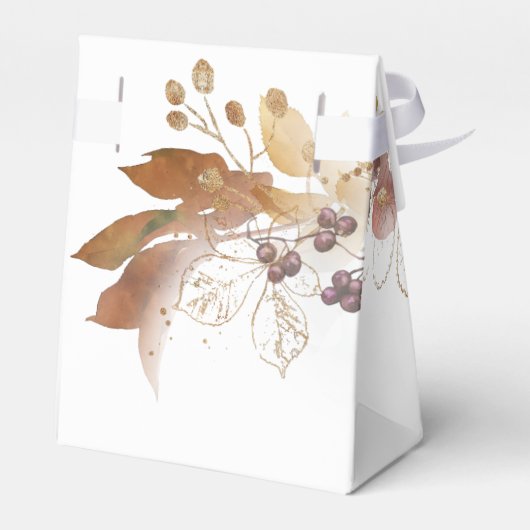 Golden Autumn Wedding ID655 Bedankdoosjes (Achterkant)