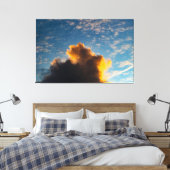 Golden Awakening Canvas Afdruk (Insitu (Slaapkamer))