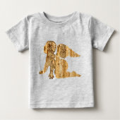 Golden Baby Angel Shiny Elegant Angelic (Voorkant)