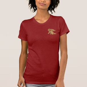 Golden Baby Angel Shiny Elegant Angelic T-shirt