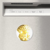 Golden Baby Buddha mousepad Magneet (Insitu (Vaatwasser))