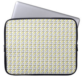 Golden Baby Foot Laptop Sleeve