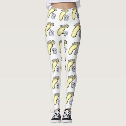 Golden Baby Foot Leggings (Voorkant)