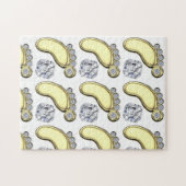 Golden Baby Foot Legpuzzel (Horizontaal)