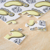 Golden Baby Foot Legpuzzel (Zijkant)