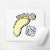 Golden Baby Foot Muismat (Met muis)