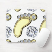 Golden Baby Foot Muismat (Met muis)