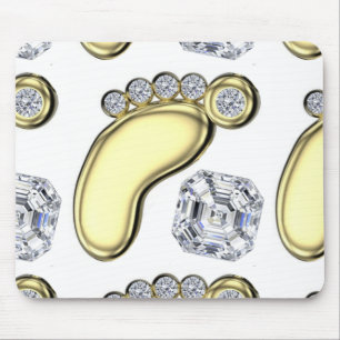 Golden Baby Foot Muismat