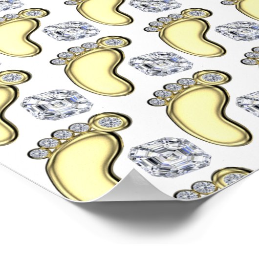 Golden Baby Foot Poster (Hoek)