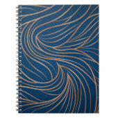 Golden Background Notitieboek (Voorkant)