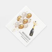 Golden Balloons Retirement Party Servet (Hoek)