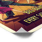 Golden Ballroom Big Band Dansnacht Poster (Hoek)