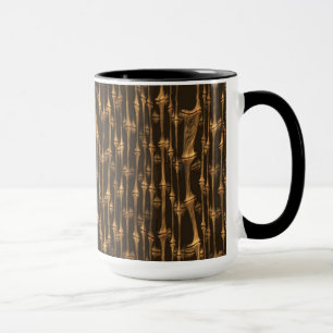 Golden Bamboo Natuur Pattern Mok