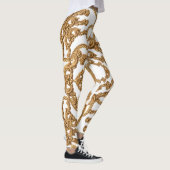 Golden Baroque: Luxe Ornament Design. Leggings (Rechts)