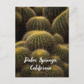 Golden Barrel in Palm Springs Briefkaart (Voorkant)