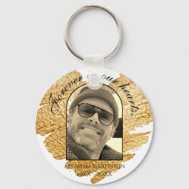 Golden Basic in Loving Memory Keepomwille Sleutelh Sleutelhanger