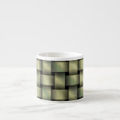 Golden Basket Weave Espresso Kop (Voorkant)